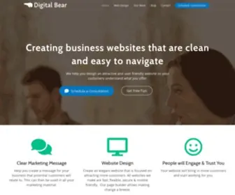 Digitalbear.com.au(It can be frustrating finding a web designer) Screenshot