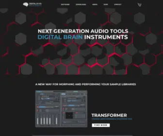 Digitalbrain-Instruments.com(Digital Brain Instruments) Screenshot
