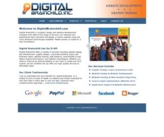 Digitalbrainchild.com(Digital Brainchild Inc) Screenshot