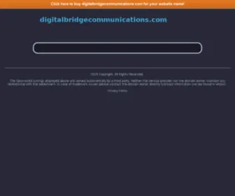 Digitalbridgecommunications.com(This domain may be for sale) Screenshot