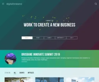 Digitalbrisbane.com.au(Brisbane Business Hub) Screenshot