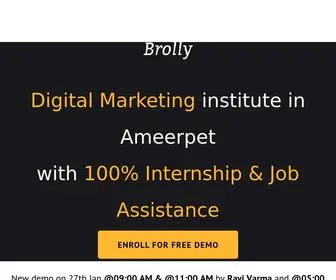 Digitalbrolly.com(Digital brolly) Screenshot