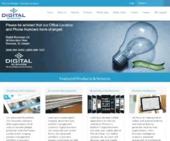 Digitalbusiness.com(IIS Windows Server) Screenshot