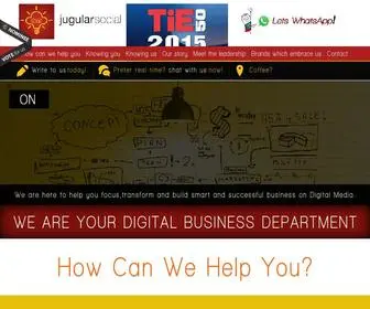 Digitalbusinessdepartment.com(Jugular Social) Screenshot