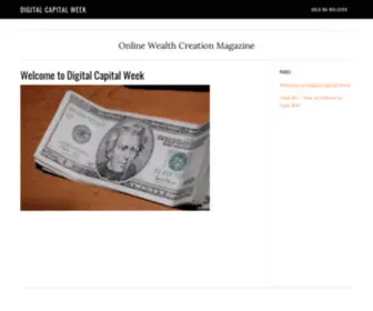Digitalcapitalweek.org(Digital Capital Week) Screenshot