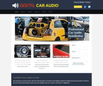 Digitalcaraudio.net(Digital Car Audio) Screenshot