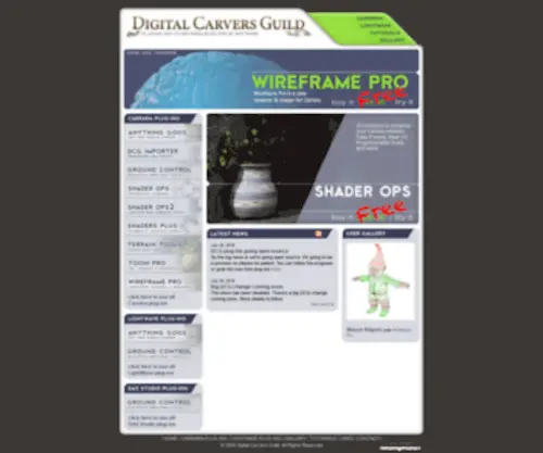 Digitalcarversguild.com(Digital Carvers Guild) Screenshot