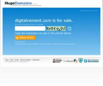 Digitalcement.com(DigitalCement) Screenshot
