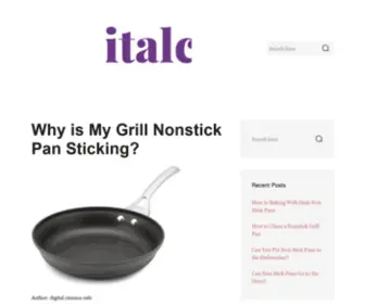 Digitalcinemacafe.com(Why is My Grill Nonstick Pan Sticking) Screenshot