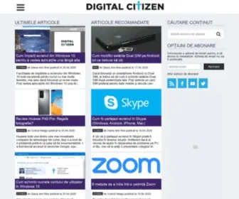 Digitalcitizen.ro(Digital Citizen România) Screenshot