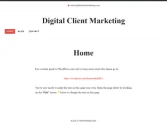 Digitalclientmarketing.com(Digital Client Marketing) Screenshot