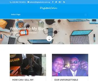 Digitalcoin.com.ng(Digital Coin) Screenshot