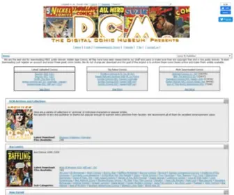 Digitalcomicmuseum.com(Digital Comic Museum) Screenshot