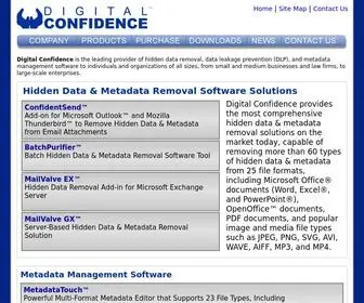 Digitalconfidence.com(Digital confidence) Screenshot