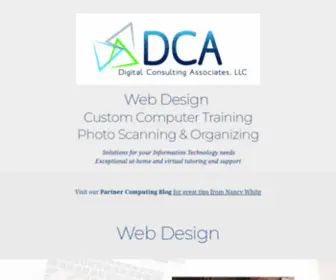 Digitalconsultingassociates.com(Computer Training) Screenshot