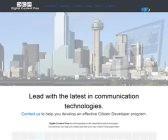 Digitalcontentpros.com(Digital Content Pros) Screenshot
