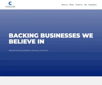 Digitalcoregroup.com(Powering the Digital Economy) Screenshot