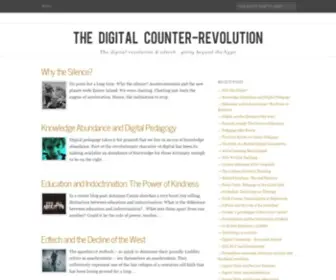 Digitalcounterrevolution.co.uk(Edtech pedagogy) Screenshot