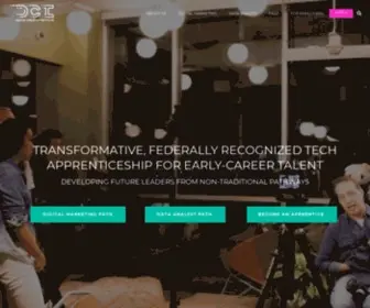 Digitalcreativeinstitute.com(Launching Digital and Tech Careers) Screenshot