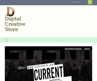 DigitalcreativeStore.com(Digital Artwork) Screenshot