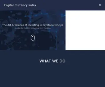 Digitalcurrencyindex.io(Digitalcurrencyindex) Screenshot