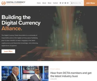 Digitalcurrencytradeassociation.org(Digital Currency) Screenshot