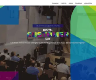 Digitalcustomerday.com(Digital Customer Day: Los nuevos líderes digitales se reúnen en Madrid en un evento único) Screenshot