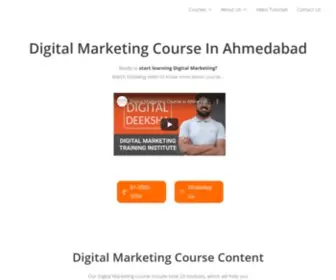 Digitaldeeksha.com(Digital Marketing Course in Ahmedabad) Screenshot