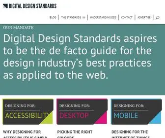 Digitaldesignstandards.com(Digital Design Standards) Screenshot