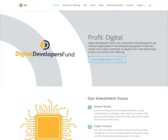 Digitaldevelopersfund.com(Digital Developers Fund) Screenshot