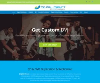 Digitaldirect.co.za(CD Duplication) Screenshot