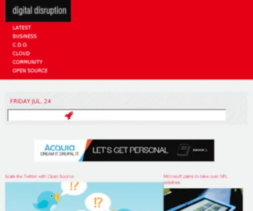 Digitaldisruption.com(Digitaldisruption) Screenshot