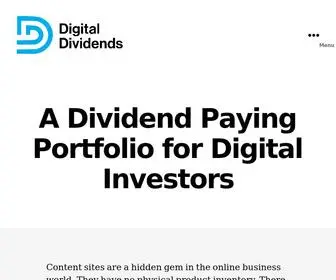 Digitaldividends.com(Digital Dividends) Screenshot