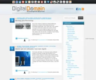 DigitalDomain.es(Blog Digital Domain) Screenshot