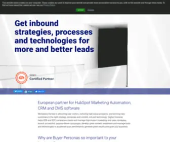 Digitaldoorway.eu(Get more and better leads with CRM) Screenshot