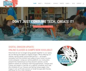 Digitaldragon.co(Kids STEM Tech Classes) Screenshot