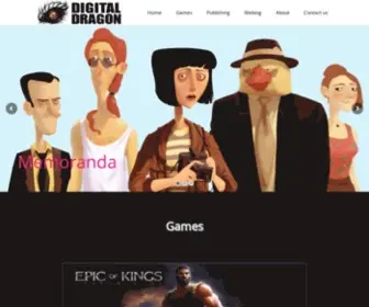 Digitaldragongames.com(Digital Dragon) Screenshot