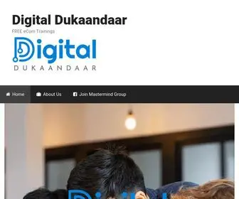 Digitaldukaandaar.com(FREE eCom Trainings) Screenshot