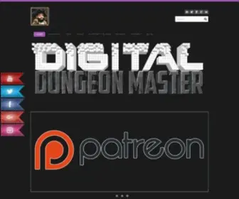 Digitaldungeonmaster.com(Digital Dungeon Master) Screenshot