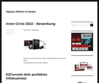 Digitale-Affiliate-Produkte.com(Digitale Affiliate Produkte) Screenshot