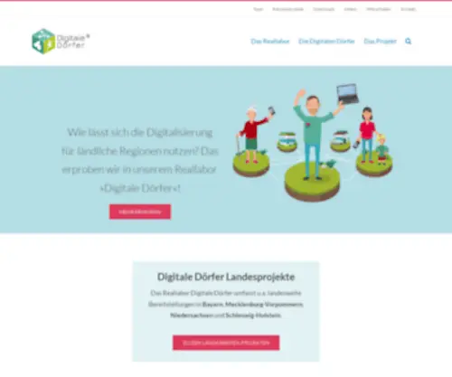Digitale-Doerfer.de(Digitale dörfer) Screenshot