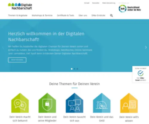 Digitale-Nachbarschaft.de(Digitale Nachbarschaft) Screenshot