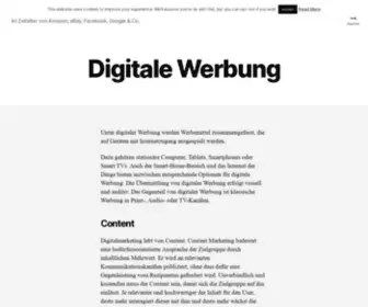 Digitale-Werbung.org(Im Zeitalter von Amazon) Screenshot