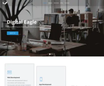 Digitaleagle.me(Digital Eagle) Screenshot