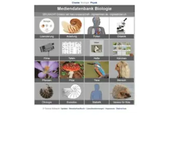 Digitalefolien.de(Mediendatenbank Biologie) Screenshot