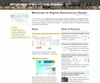 Digitalelectronicsdeeds.com(Digital Electronics) Screenshot