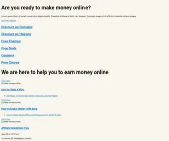 Digitalenlight.com(Affiliate Marketing Tips To Earn Money Online) Screenshot