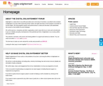 Digitalenlightenment.org(Digital Enlightenment Forum) Screenshot