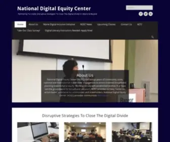 Digitalequitycenter.org(National Digital Equity Center) Screenshot