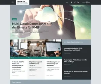 Digitaler-Mittelstand.de(Das Zukunftsportal f) Screenshot